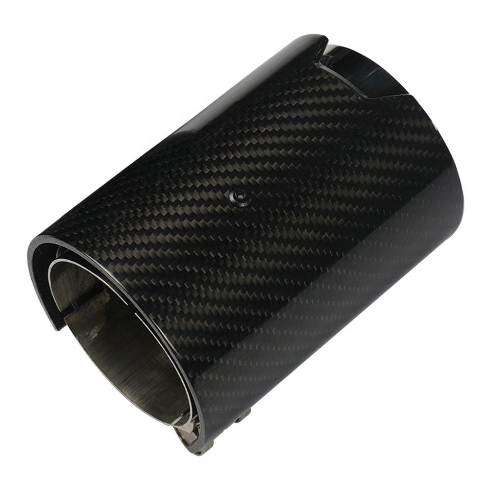 Carbon Fiber M Exhaust Tips (Black)