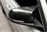 F20, F22, F30, F32 Carbon M Style Winged Mirror Caps